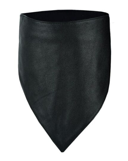 Dust Protection Leather Bandana For Bikers