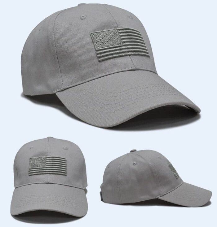 USA Flag Embroidered Cotton Soft Tactical Style Cap - Image 8