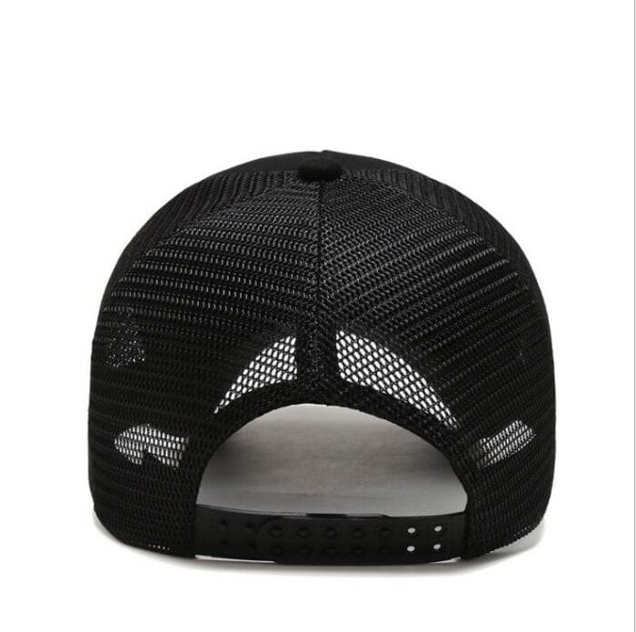 USA Flag Black Mesh Tactical Style Baseball Caps - Image 5
