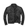 Mens Genuine Leather Motorbike fashion jacket