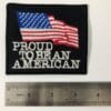 Proud To Be An American Motorcycle Vest Patch