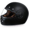 D.O.T Retro Motorcycle Full Face Helmet