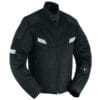 Black High-Viz Performance Mesh Biker Jacket