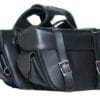 Two Strap Leather Motorcycle SaddleBag