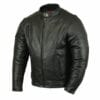 Men's Genuine Leather Vented MotorCycle Jacket