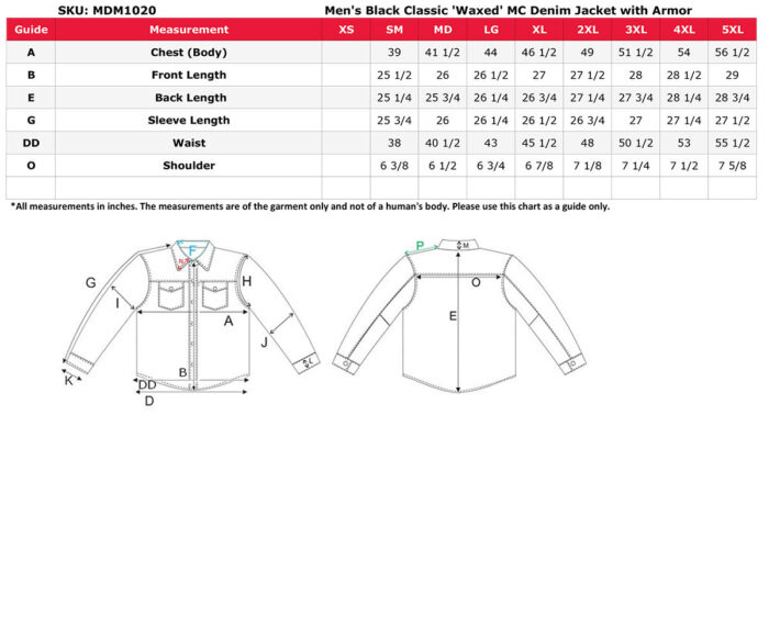 Men's Waxed Denim Moto Jacket With Armor - Image 3